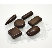 Форма для отливки шоколада "Шоко-ассорти"